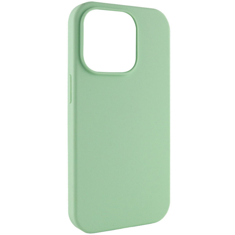 Заказать Чехол Silicone Case Full Protective (AA) NO LOGO для Apple iPhone 16 (6.1") (Зеленый / Pistachio) на vchehle.ua