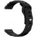 Фото Силіконовий ремінець Defense для Smart Watch 22mm (Black) на vchehle.ua