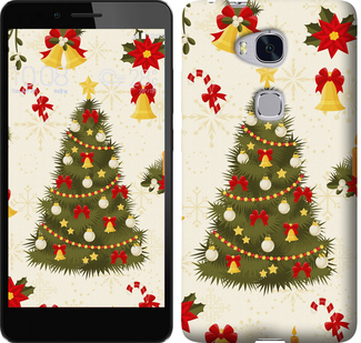 

Чехол Новогодняя елка для Huawei Honor 5X 451089