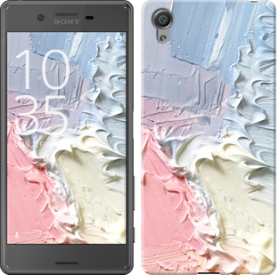 Чехол Пастель v1 для Sony Xperia X F5122