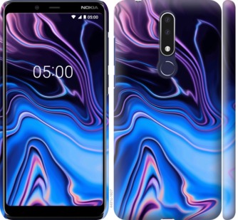 

Чехол Узор воды для Nokia 3.1 Plus 752834