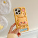 Купить Силиконовый чехол Funny 3D для Apple iPhone 14 Pro (6.1") (Little bear) на vchehle.ua