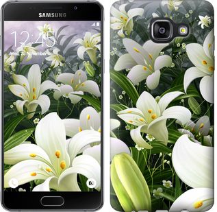 

Чехол Белые лилии для Samsung Galaxy A5 (2016) A510F 245609
