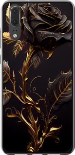 Чохол Троянда 3 на Huawei P20