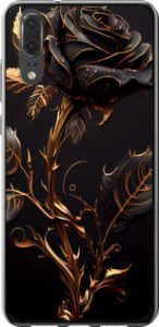 Чохол Троянда 3 на Huawei P20