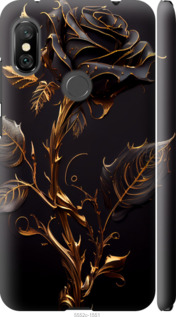 Чехол Роза 3 для Xiaomi Redmi Note 6 Pro