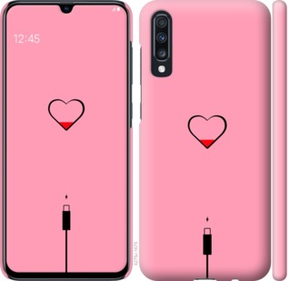 

Чохол Підзарядка сердца1 на Samsung Galaxy A70 2019 A705F 729983