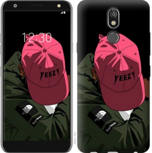 

Чехол logo de yeezy для LG K40 762983