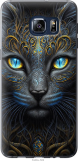 Чехол Кошка для Samsung Galaxy S6 Edge Plus G928