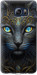 Чехол Кошка для Samsung Galaxy S6 Edge Plus G928