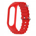 Фото Ремінець Ocean Band для Xiaomi Mi Band 9/8 (Червоний / Red) в маназині vchehle.ua