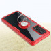 TPU+PC чехол Deen CrystalRing for Magnet (opp) для Xiaomi Mi 10T / Mi 10T Pro (Бесцветный / Красный) в магазине vchehle.ua