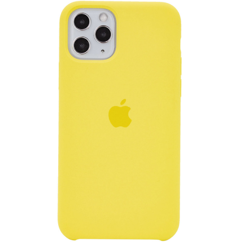 Чохол Silicone Case (AA) на Apple iPhone 11 Pro (5.8") (Жовтий / Yellow)