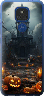 

Чохол Похмурий будинок на Motorola E7 Plus 1640530