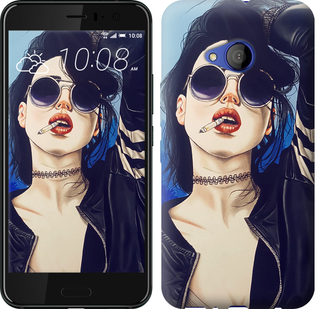

Чехол Девушка на стиле для HTC U11 Life 643685