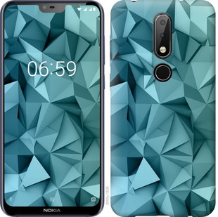 

Чохол Геометричний візерунок v2 на Nokia 6.1 Plus 756609