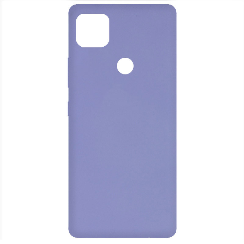 Чехол Silicone Cover Full without Logo (A) для Xiaomi Redmi 9C (Сиреневый / Dasheen)