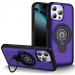 TPU+Textured PC Magnet для Apple iPhone 12 Pro Max (6.7") (Purple)
