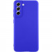 Чехол Silicone Cover Lakshmi Full Camera (AA) для Samsung Galaxy S21 FE (Синий / Iris)