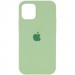 Чохол Silicone Case Full Protective (AA) на Apple iPhone 15 (6.1") (М'ятний / Mint)