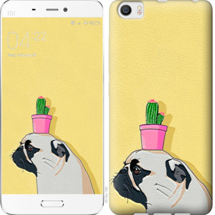 

Чохол Мопс з кактусом для Xiaomi MI5 795722