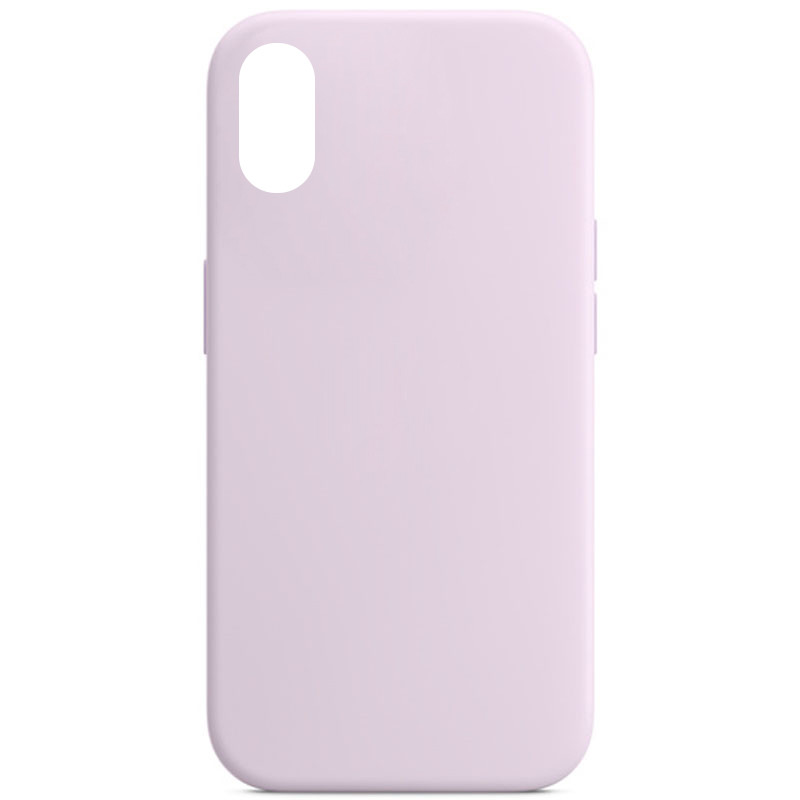 Чехол Silk Full Protective (AA) NO LOGO для Apple iPhone XS Max (6.5") (Сиреневый / Lilac)