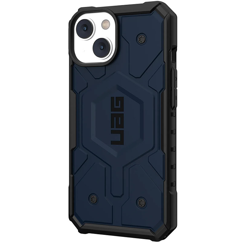 Фото Ударопрочный чехол UAG Pathfinder with MagSafe для Apple iPhone 14 (6.1") (Синій) на vchehle.ua