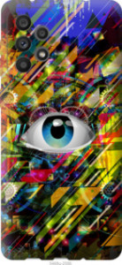 Чехол Абстрактный глаз для Samsung Galaxy A73 A736B