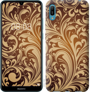 

Чехол Растительный узор для Huawei Y6 2019 711724