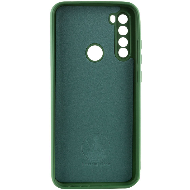 Фото Чехол Silicone Cover Lakshmi Full Camera (AA) для Xiaomi Redmi Note 8T (Зеленый / Dark green) на vchehle.ua