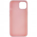 TPU чохол Bonbon Metal Style на Apple iPhone 14 Plus (6.7") (Рожевий / Light pink) в магазині vchehle.ua