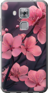 Чохол Пурпурна сакура на Huawei Nova Plus