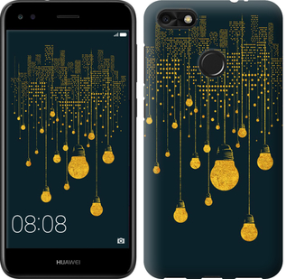 

Чехол Иллюстрация ночного города для Huawei P9 Lite mini 647245