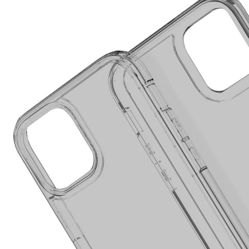 Фото TPU чехол Epic Transparent 2,00 mm для Apple iPhone 14 Pro Max (6.7") (Серый (прозрачный)) на vchehle.ua