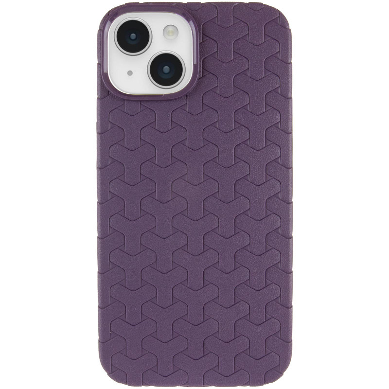 Фото Чохол TPU Weaving на Apple iPhone 12 Pro / 12 (6.1") (Purple) на vchehle.ua