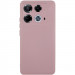 Чохол TPU GETMAN Liquid Silk Full Camera на Infinix Note 40 4G (Рожевий / Pink Sand)
