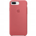 Чехол Silicone Case (AA) для Apple iPhone 7 plus / 8 plus (5.5") (Красный / Camellia)