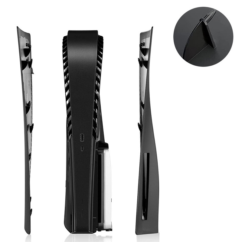 Купить Панель корпуса для консолей Sony PlayStation 5 (Black) на vchehle.ua