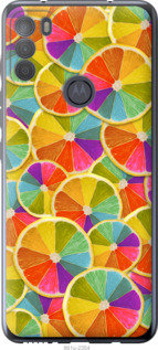 

Чехол Разноцветные дольки лимона для Motorola G50 1390551