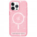 Чохол TPU Galaxy Sparkle (MagFit) на Apple iPhone 16 (6.1") (Pink+Glitter) в магазині vchehle.ua