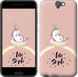 

Чохол Єдинорожки в пончике на HTC One A9 719240