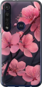 Чехол Пурпурная сакура для Motorola G8 Plus