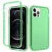 Чохол TPU + PC Full Body з захистом 360 на Apple iPhone 12 Pro / 12 (6.1") (Зелений)