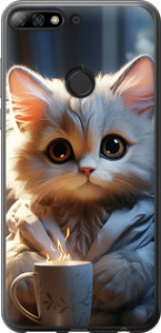 Чехол White cat для Honor 7C pro