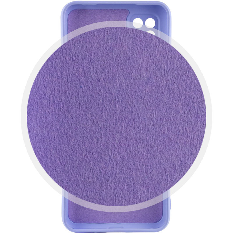 Фото Чохол Silicone Cover Lakshmi Full Camera (AA) на Xiaomi Redmi 10C (Бузковий / Dasheen) в маназині vchehle.ua