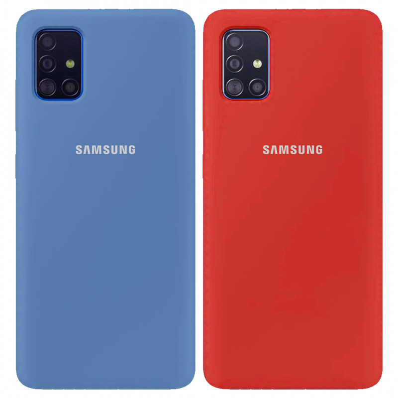 Чехол Silicone Cover Full Protective (AA) для Samsung Galaxy A51