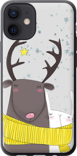 

Чехол Лось и зайка для iPhone 12 Mini 1661992