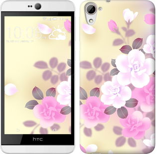 

Чехол Японские цветы для HTC Desire 826 dual sim 189288