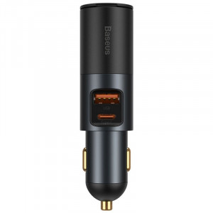 АЗУ Baseus Share Together Fast Charge with Cigarette Lighter Expansion Port U+C 120W (CCBT-C0G)