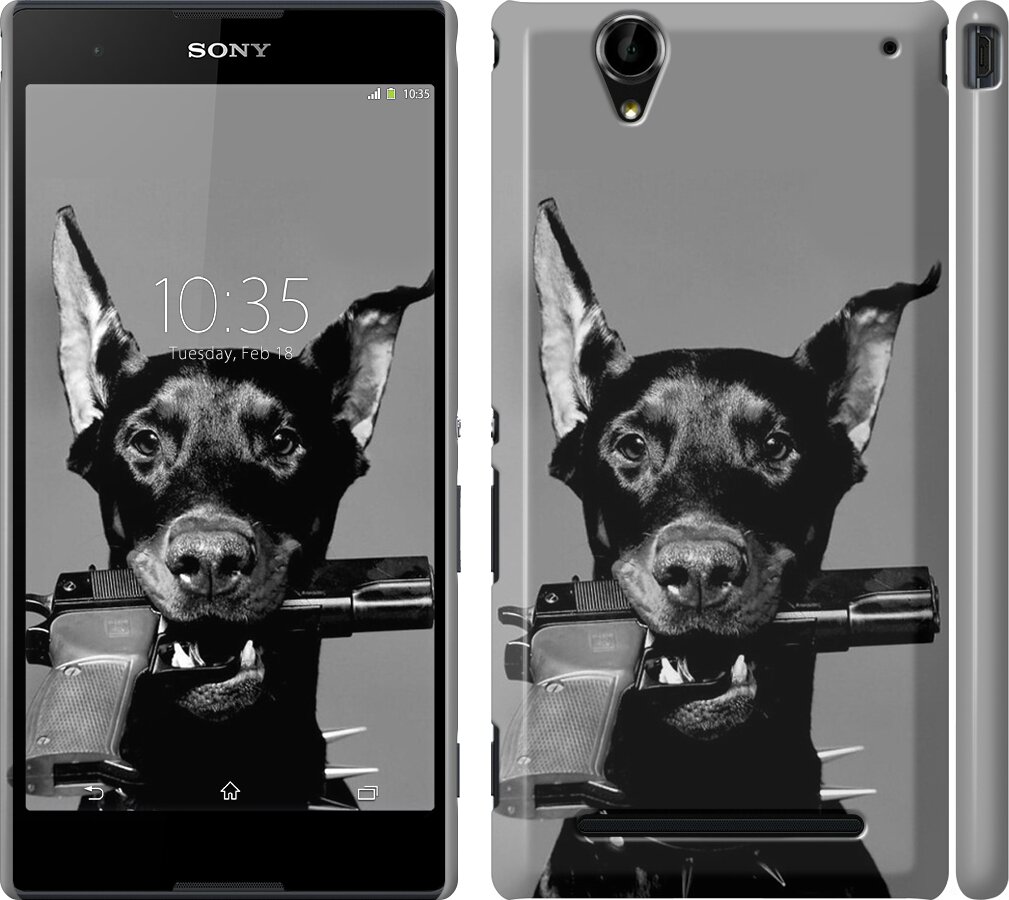 

Чехол Доберман для Sony Xperia T2 Ultra Dual D5322 122878
